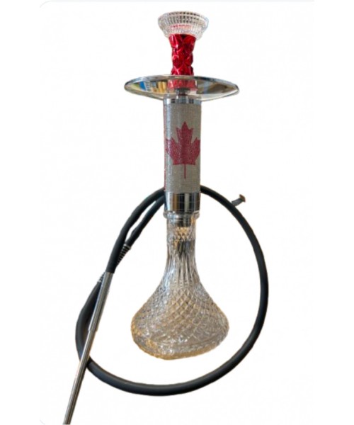 23" Canada Flag Hookah