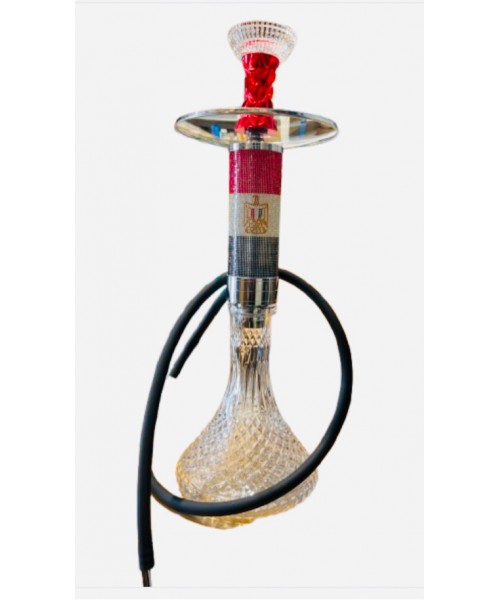 23" Egypt Flag Hookah