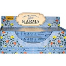 Incense - Tulasi Masala 15g Good Karma (Box of 12)