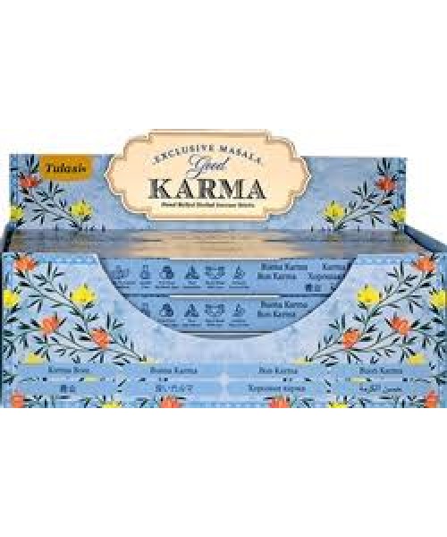 Incense - Tulasi Masala 15g Good Karma (Box of 12) Incense - Tulasi Masala 15g Good Karma (Box of 12)