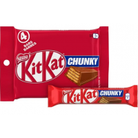 KitKat CHUNKY Chocolate (4 Bars x 49 g)
