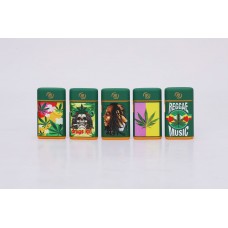 3" Mini Torch Lighters - Leaf Theme (Display of 25)