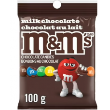 M&M'S Milk Chocolate Candies (12 x 100 g) (BROWN)