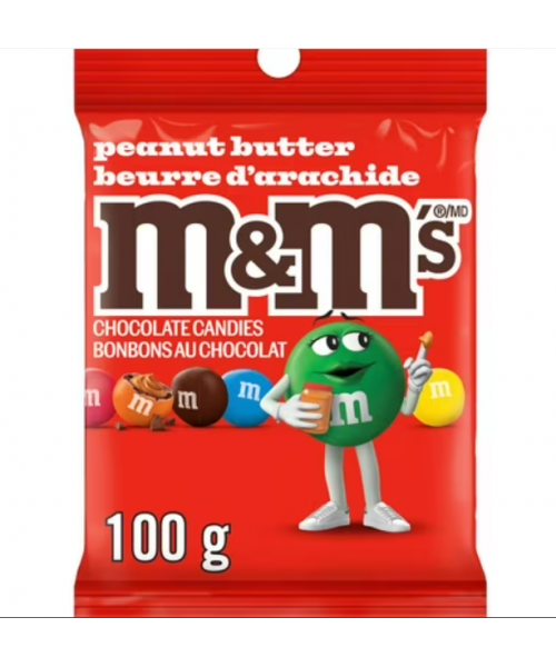 M&M'S Peanut Butter Chocolate Candies (100 g)