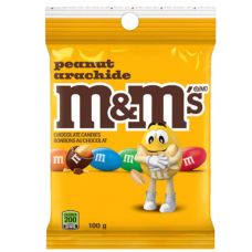 M&M'S Peanut Chocolate Candies (12 x 100 g) (YELLOW)