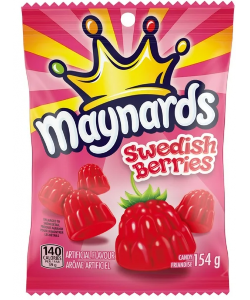 Maynards Swedish Berries 154 g