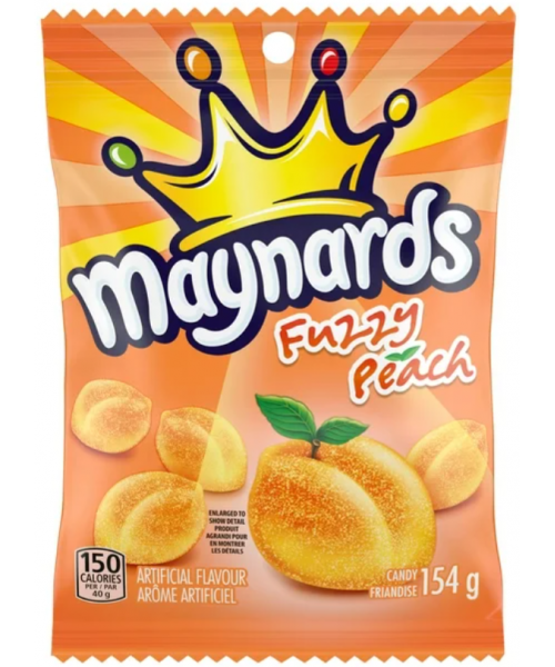 Maynards Fuzzy Peach 154 g