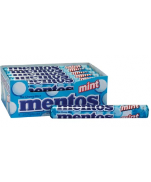 Mentos Chewy Dragees - Mint (12 x 29.7 g)