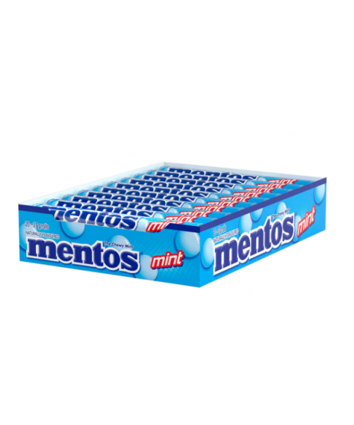 Mentos Chewy Dragees - Mint (20 x 37.5 g)