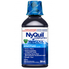 NyQuil Cold & Flu Relief Liquid 354 ml - Complete+ VapoCOOL