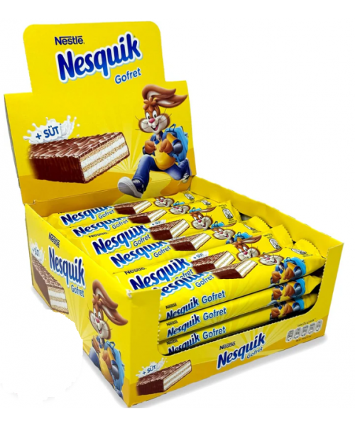 Nestle Nesquik Wafer Bar (30 x 26.70 g) Nestle Nesquik Wafer Bar (30 x 26.70 g)
