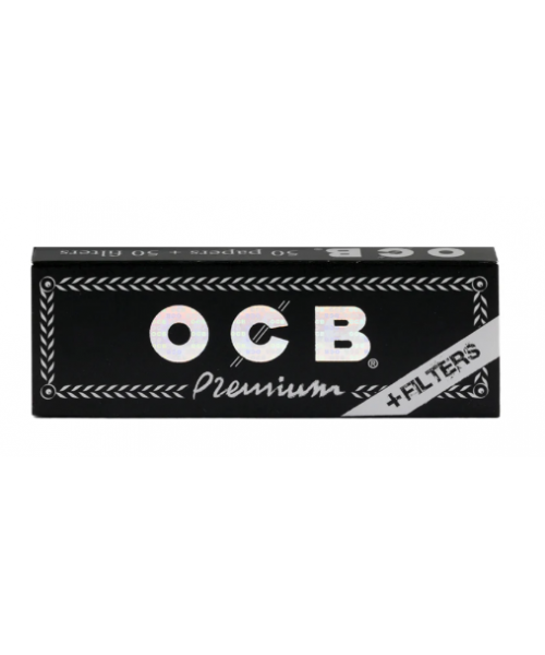 OCB Black Premium 1 1/4 + Filters (24 Units)