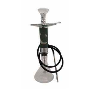 23" Pakistan Flag Hookah
