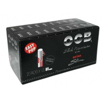 OCB Filters Black Premium Extra Slim Stick (20 x 120 Units)
