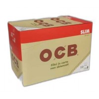 OCB Filters Organic Slim Tips (10 Bags x 120 Units)