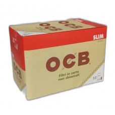 OCB Filters Organic Slim Tips (10 Bags x 120 Units)