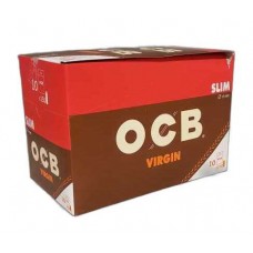 OCB Filters Virgin Unbleached Slim Tips (10 x 150 Units)