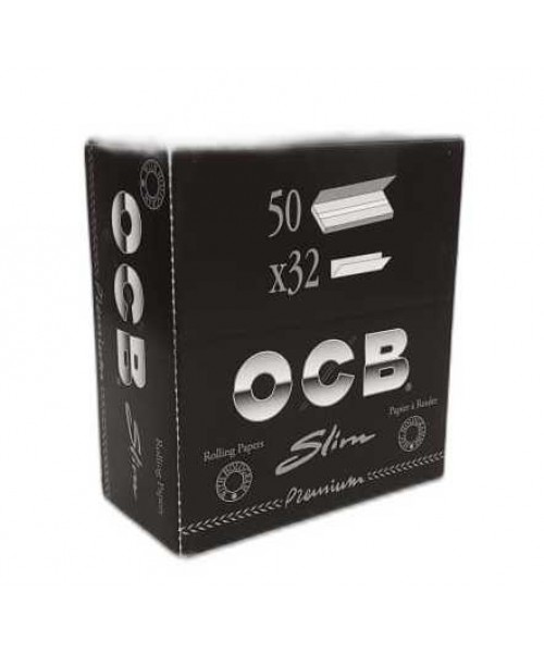 OCB Black Premium Slim (50 Units)
