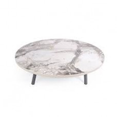 Serving Round Table (100 cm) - Marble Color (2) Serving Round Table (100 cm) - Marble Color (2)