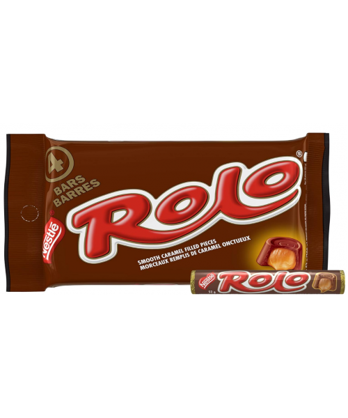 ROLO Smooth Caramel Filled Pieces (4 bars x 52 g)