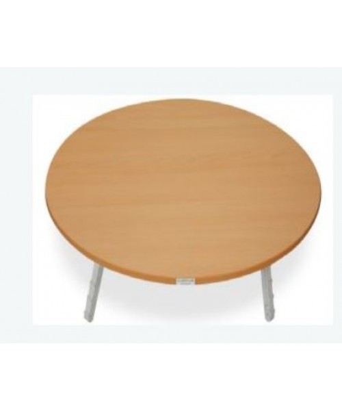 Serving Round Table (100 cm) - Wooden Color (2)
