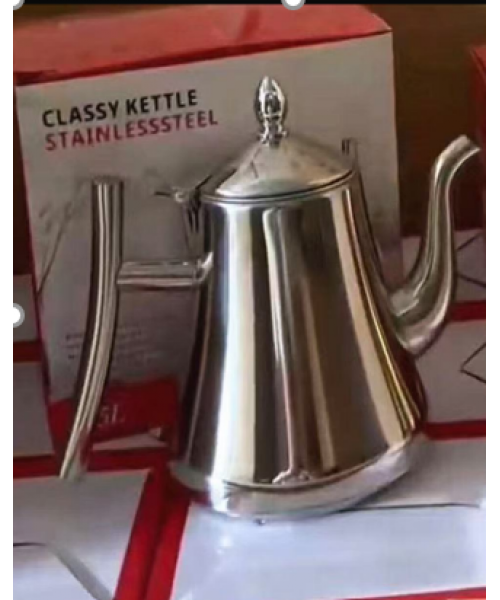 1.5 L Stainless Steel Tea Kettle - Silver (36) 1.5 L Stainless Steel Tea Kettle - Silver (36)