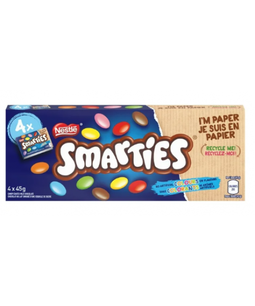 Smarties Candy (4 Packs x 45 g)