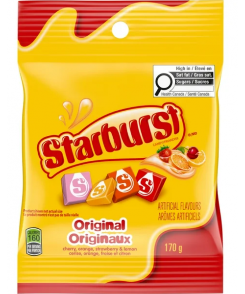 Starburst Original Fruits Chew Candy (170 g)