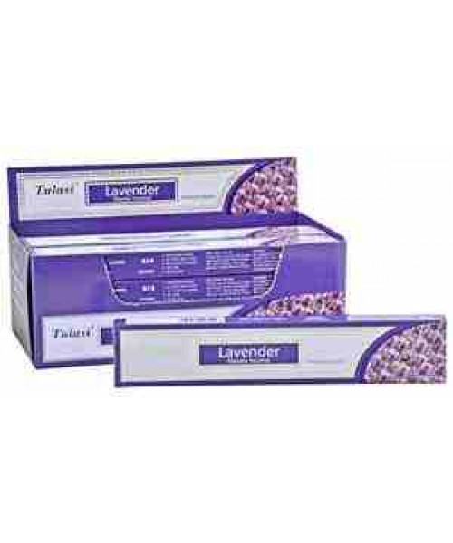 Incense - Tulasi Masala 15g Lavender (Box of 12)