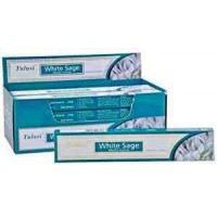 Incense - Tulasi Masala 15g White Sage (Box of 12) Incense - Tulasi Masala 15g White Sage (Box of 12)