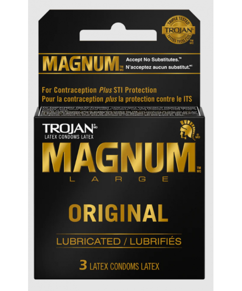 Trojan Magnum Original Condom (6 x 3 pc)