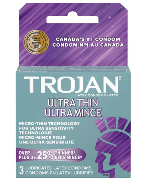 Trojan Ultra Thin Condom (6 x 3 pc)