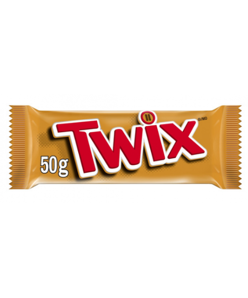 Twix Chocolate Bars, 2 Pack (50 g)