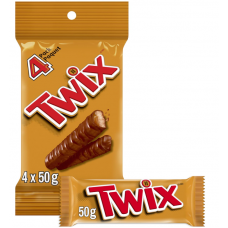 Twixt Milk Chocolate (4 Bars x 50 g)