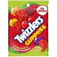 Twizzlers Gummies Tongue Twisters 182 g