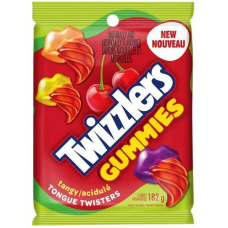 Twizzlers Gummies Tongue Twisters 182 g