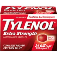 Tylenol Extra Strength (24 eZtabs x 500 mg)