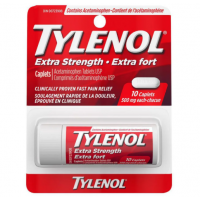 Tylenol Tube - Extra Strength (10 Cablets x 500 mg)