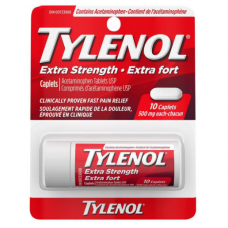 Tylenol Tube - Extra Strength (10 Cablets x 500 mg)