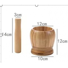 Wood Garlic Pestle - Large Wood Garlic Pestle - Large