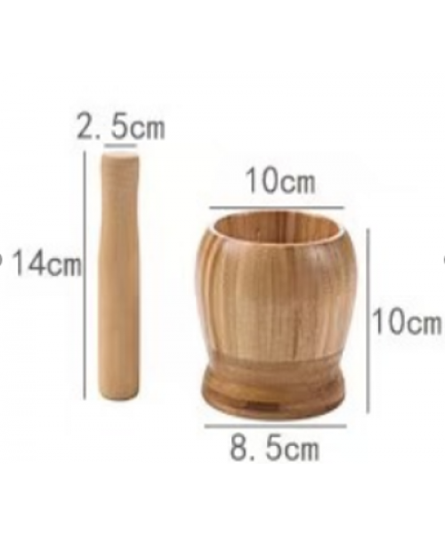Wood Garlic Pestle - Small Wood Garlic Pestle - Small