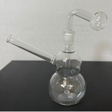 Water Pipe - 6" Oil Clear Snuffer