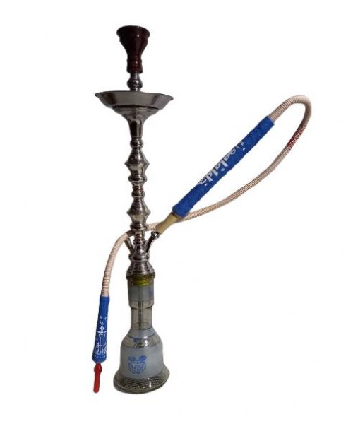 Khalil Ma'moon Style Hookah - 36" Double Buls