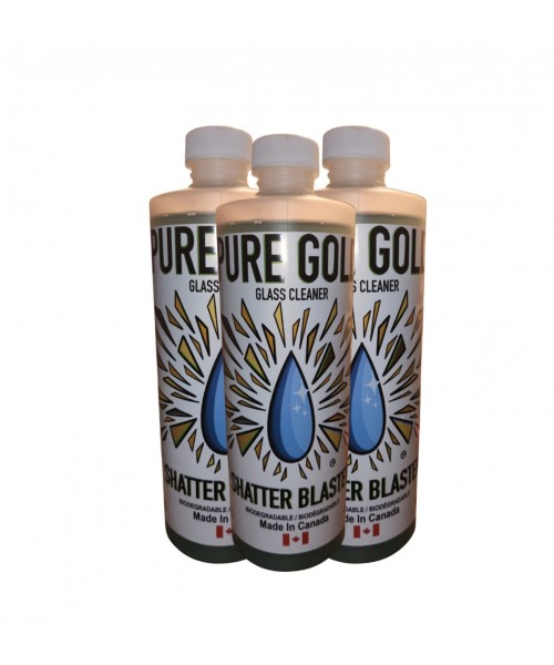 Glass Cleaner - Pure Gold Shatter Blaster 16 oz (12)