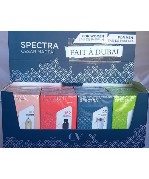 Spectra Pocket Perfumes Display (24 x 18 ml) (#140/152/23/243)