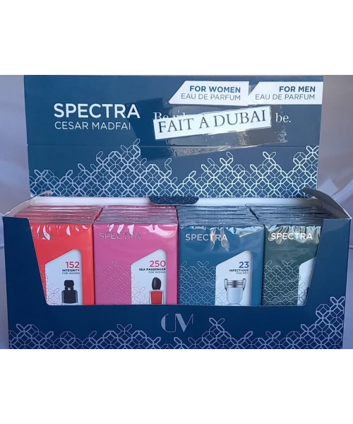 Spectra Pocket Perfumes Display (24 x 18 ml) (#152/250/23/225)