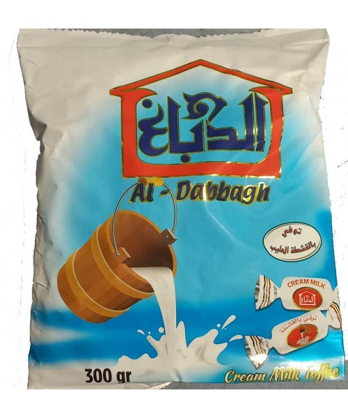 Al Dabbagh Toffee - Cream Milk(12 x 300 g)