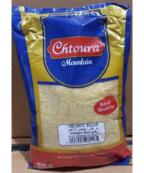 Chtoura Mountain - Fine White  Bulgur (10 x 900 g)