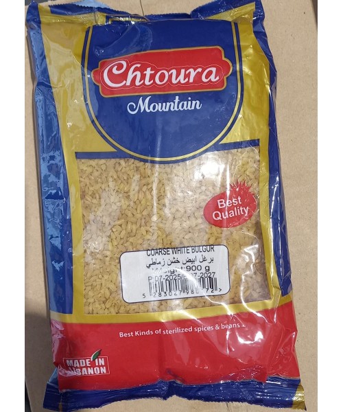 Chtoura Mountain - Coarse White  Bulgur (10 x 900 g)