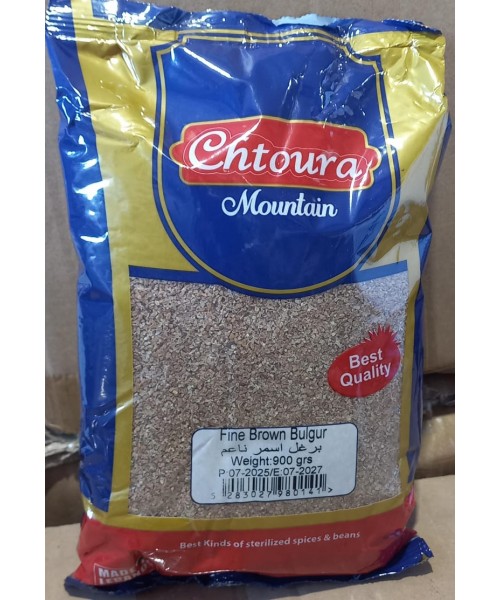Chtoura Mountain - Fine Brown Bulgur (10 x 900 g).